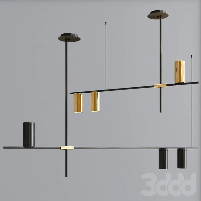 Tribes Linear Pendant